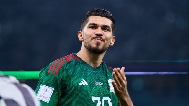 Henry Martín, en Qatar 2022.