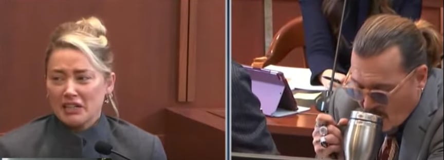 Amber Heard y Johnny Depp, día 17 de juicio