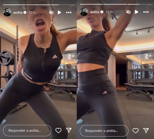 Anitta en Instagram previo a su embarazo