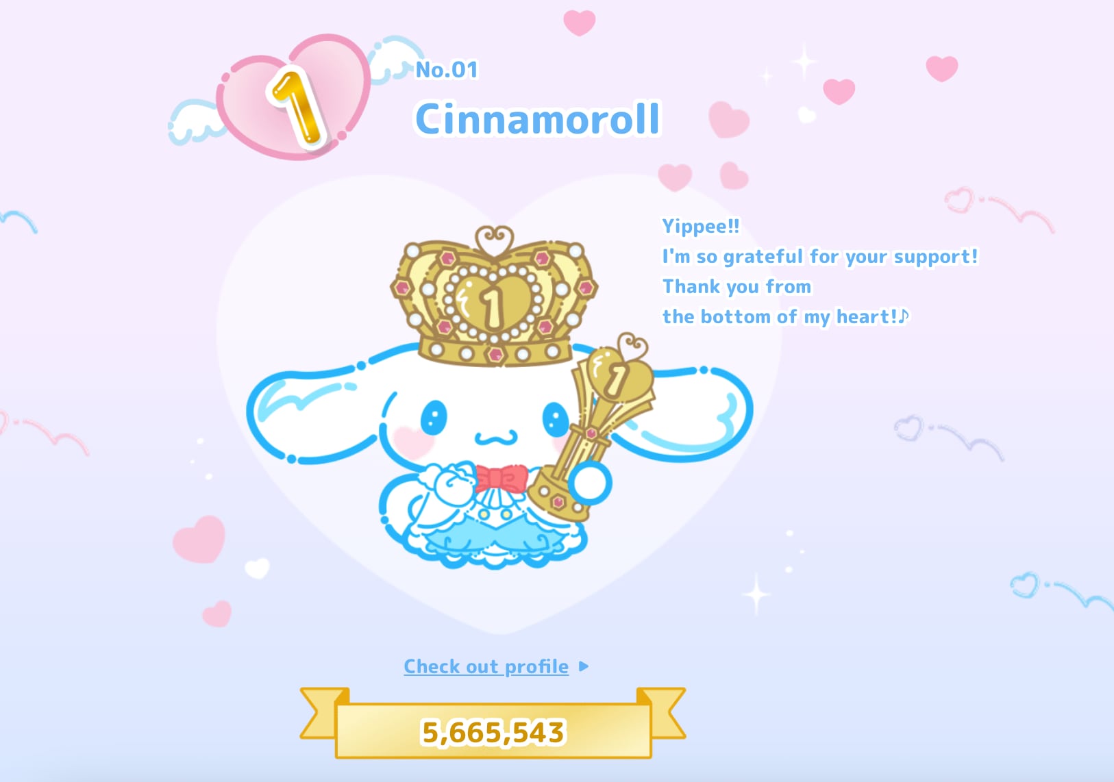 Cinnamoroll, personaje de Sanrio