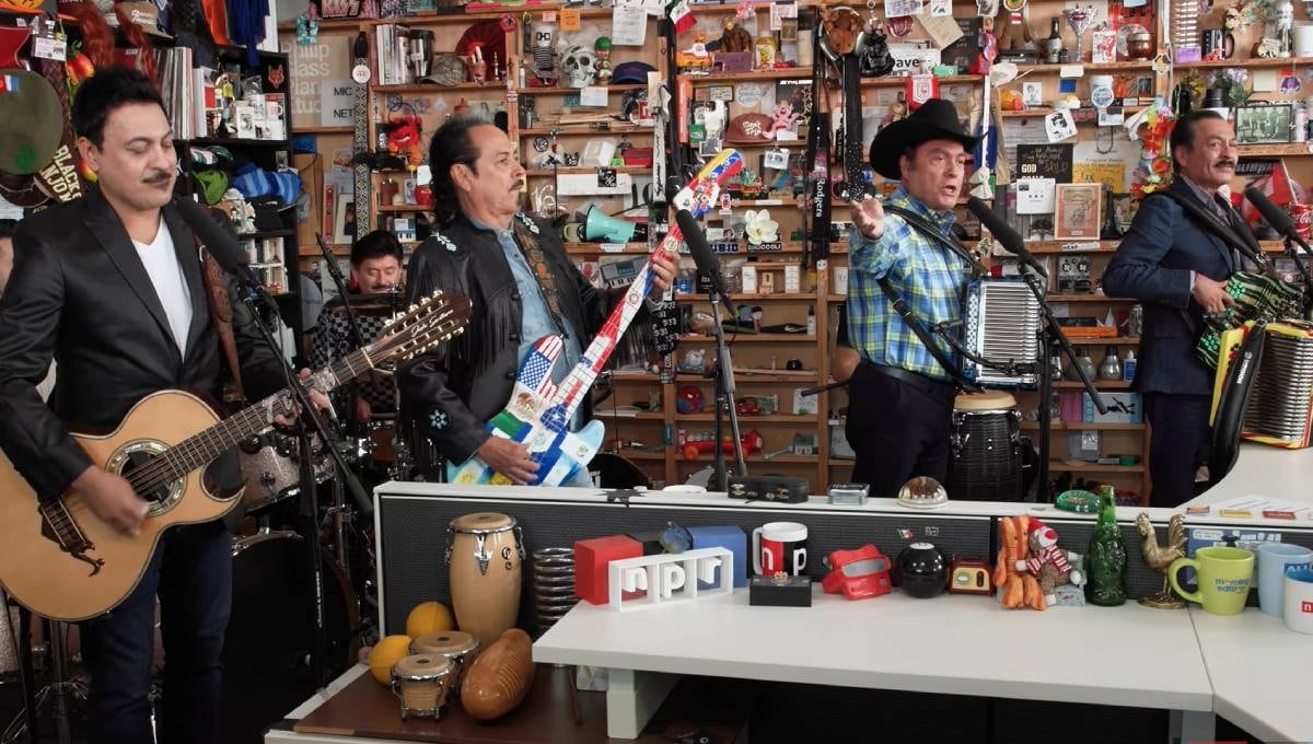 Los Tigres del Norte estrenan Tiny Desk en YouTube