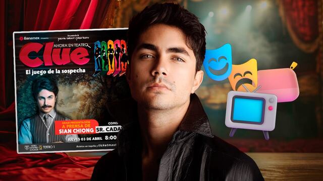 Sian Chiong se integra a la obra de teatro “Clue: El juego de la sospecha”