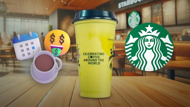 Día Internacional del Café: Precio y cómo conseguir el vaso reutilizable de Starbucks hoy 1 de octubre