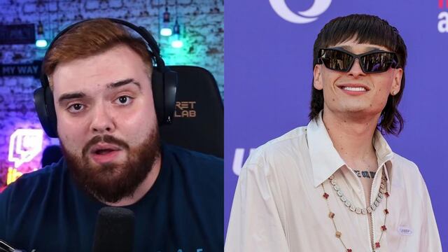 Ibai Llanos felicita a Peso Pluma por su éxito en Spotify, y así responde el cantante