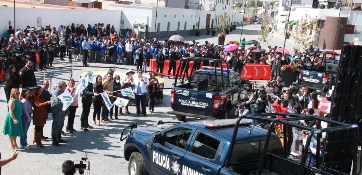 Israel Felix Soto invierte más de 11 mdp para seguridad en Mineral de la Reforma, Hidalgo