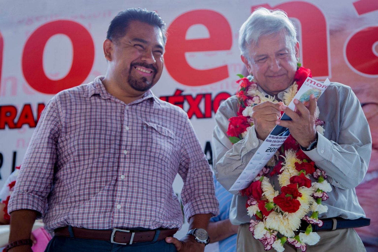 Primo Dothé Mata y AMLO