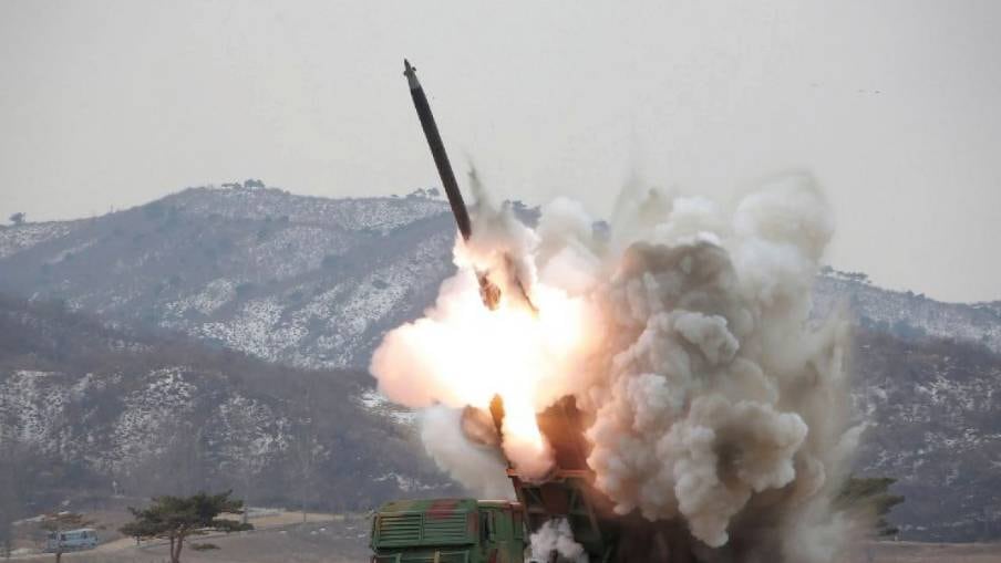 Misil de Corea del Norte. Fracaso en lanzamiento.