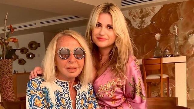 Laura Bozzo y su hija Victoria de la Fuente