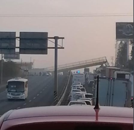 Puente derribado