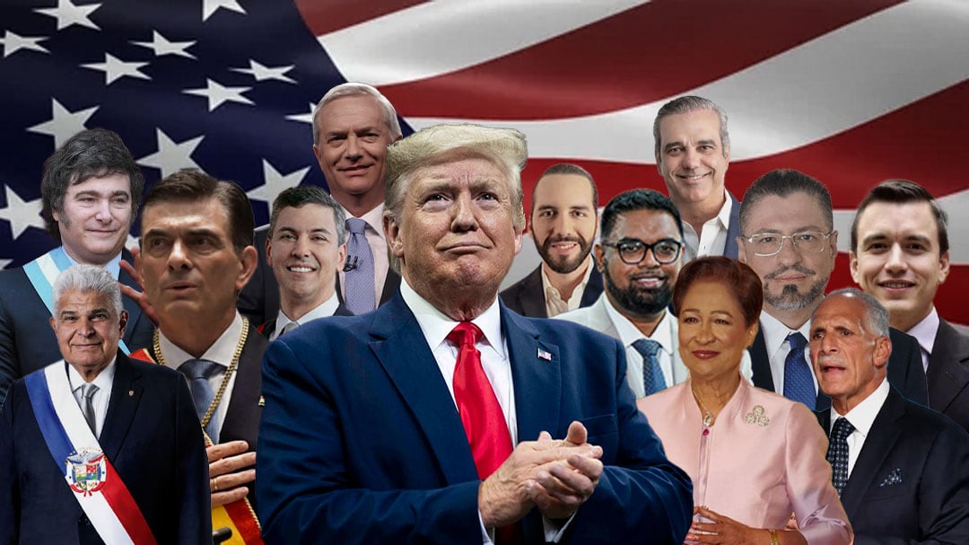 Estos presidentes latinoamericanos serán recibidos por Donald Trump en Miami