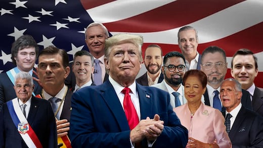 Estos presidentes latinoamericanos serán recibidos por Donald Trump en Miami