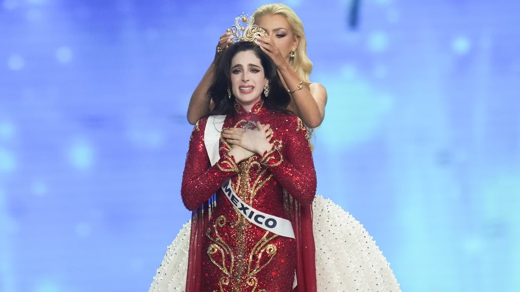 Fátima Bosch, ganadora de Miss Universo 2025.