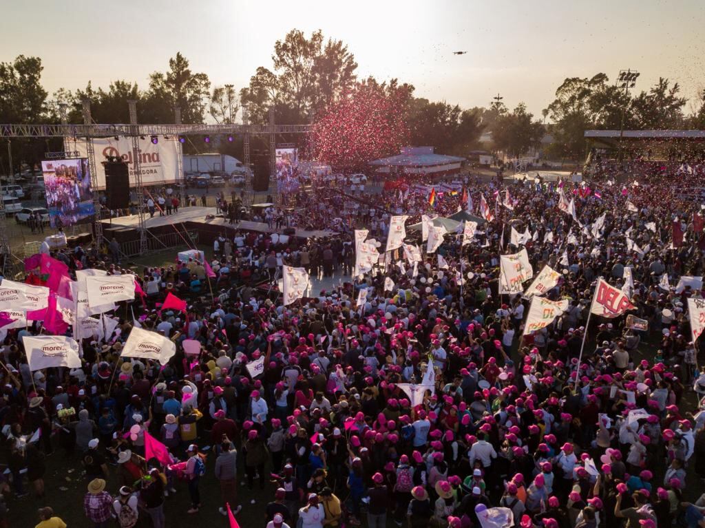 El cambio se acerca en EdoMéx, la esperanza acabará con 100 años de miseria: Delfina Gómez