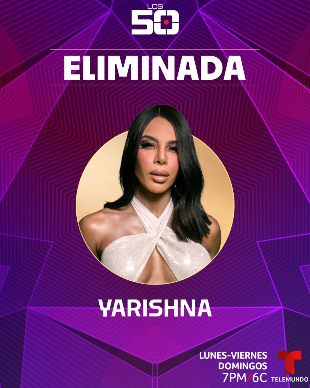 Eliminado de Los 50 de Telemundo