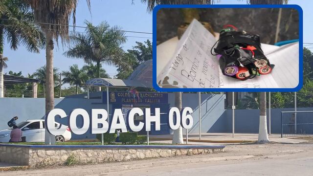 Por amenaza de bomba suspenden clases en Colegio de Bachilleres de San Luis Potosí