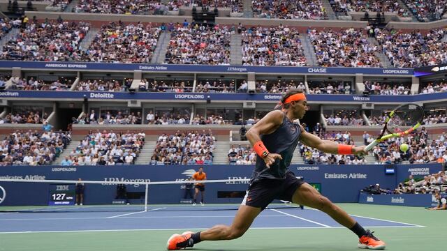 Nadal se retiró de las semis del US Open por la lesión en la rodilla