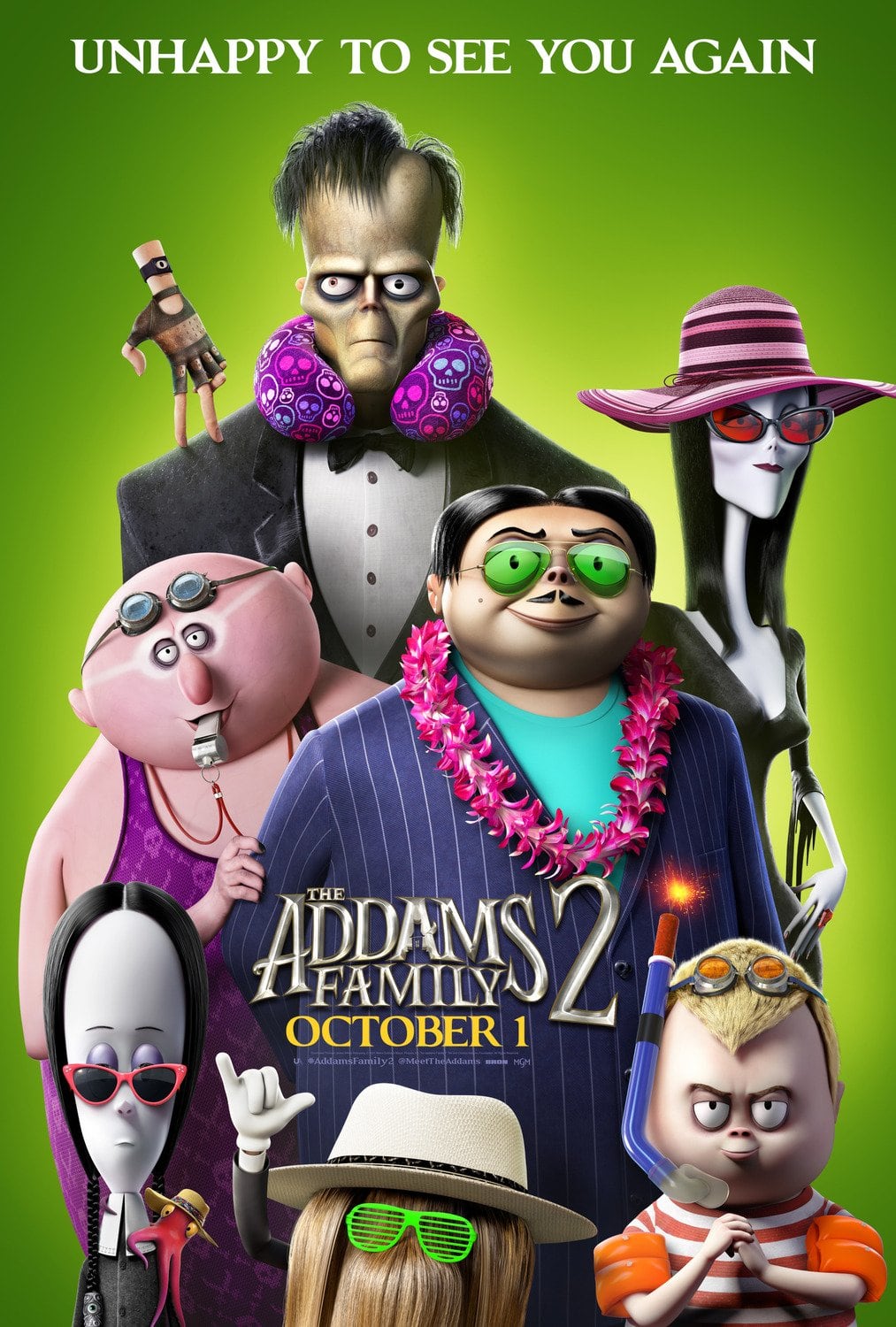 Película animada Los Locos Addams (2021)