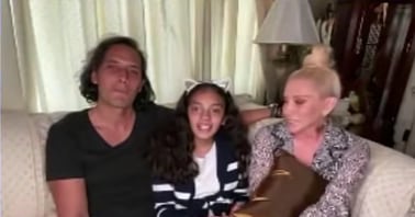 Rodrigo Espinoza, Camila y Yuri.