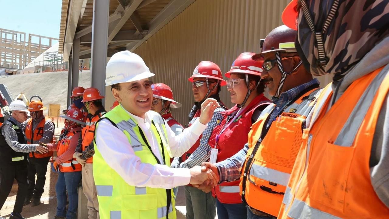 Alfonso Durazo coloca a Sonora en primer lugar de exportación minera en la frontera norte