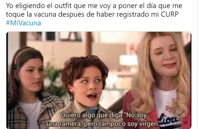 Memes por "tinder presencial" en vacunación