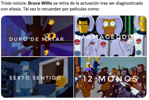 Bruce Willis se retira y provoca reacciones en redes