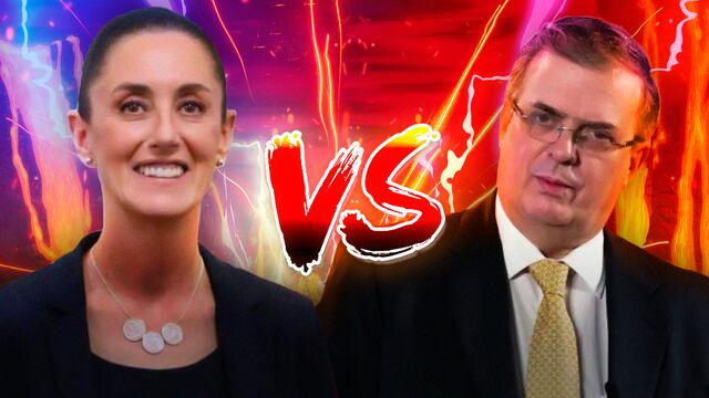 Claudia Sheinbaum y Marcelo Ebrard