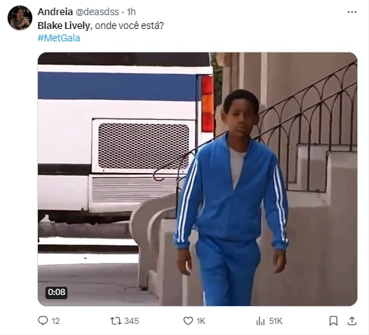 Memes buscando a Blake Lively en la Met Gala 2024