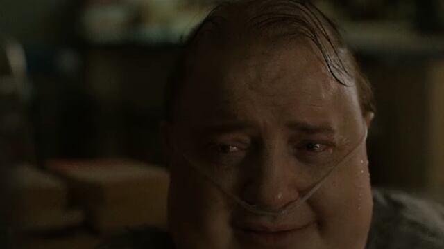 Brendan Fraser en el primer tráiler de The Whale