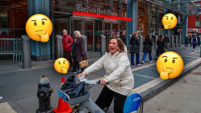 Xóchitl Gálvez visitó The New York Times en su gira por Estados Unidos