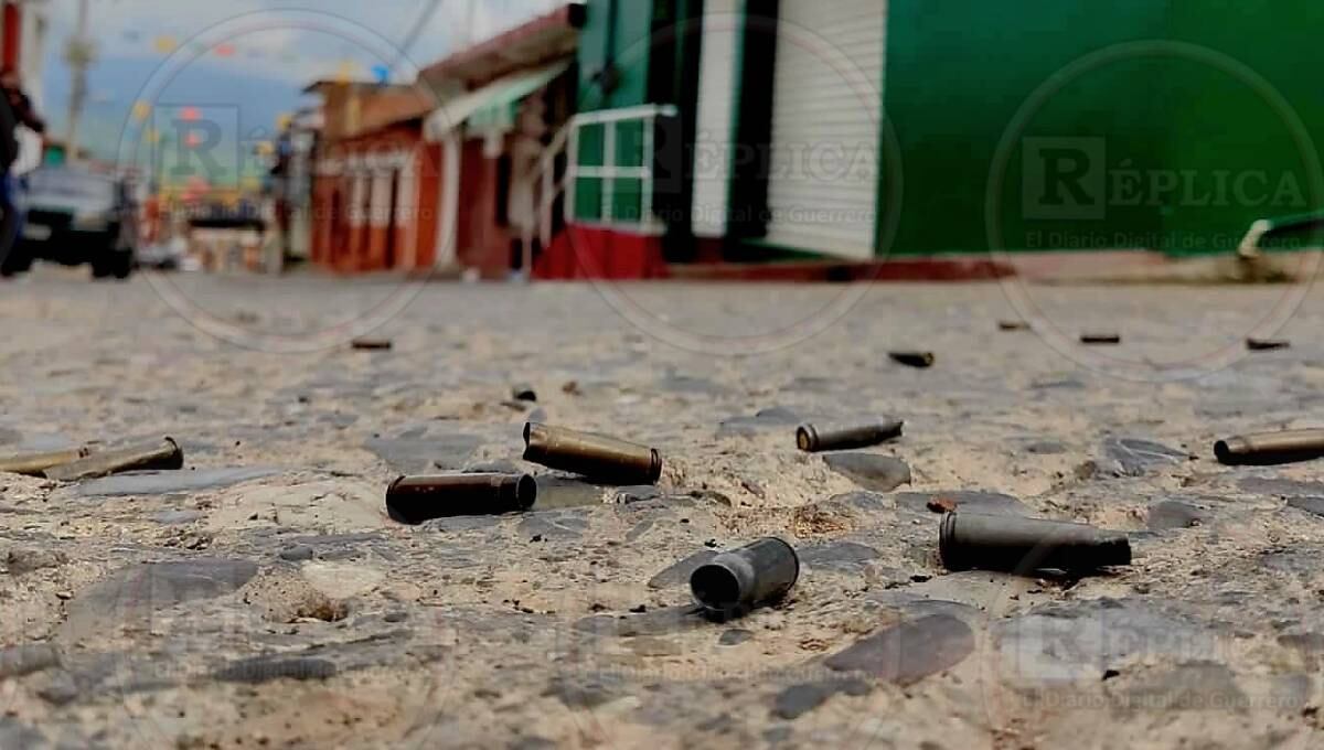 Balacera en Chichihualco