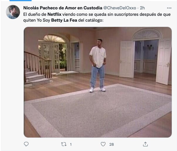 Yo soy Betty, la Fea abandonará Netflix; así reaccionan con memes
