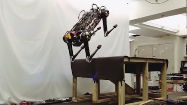 El robot Cheetah 3 del Instituto Tecnológico de Massachusetts.