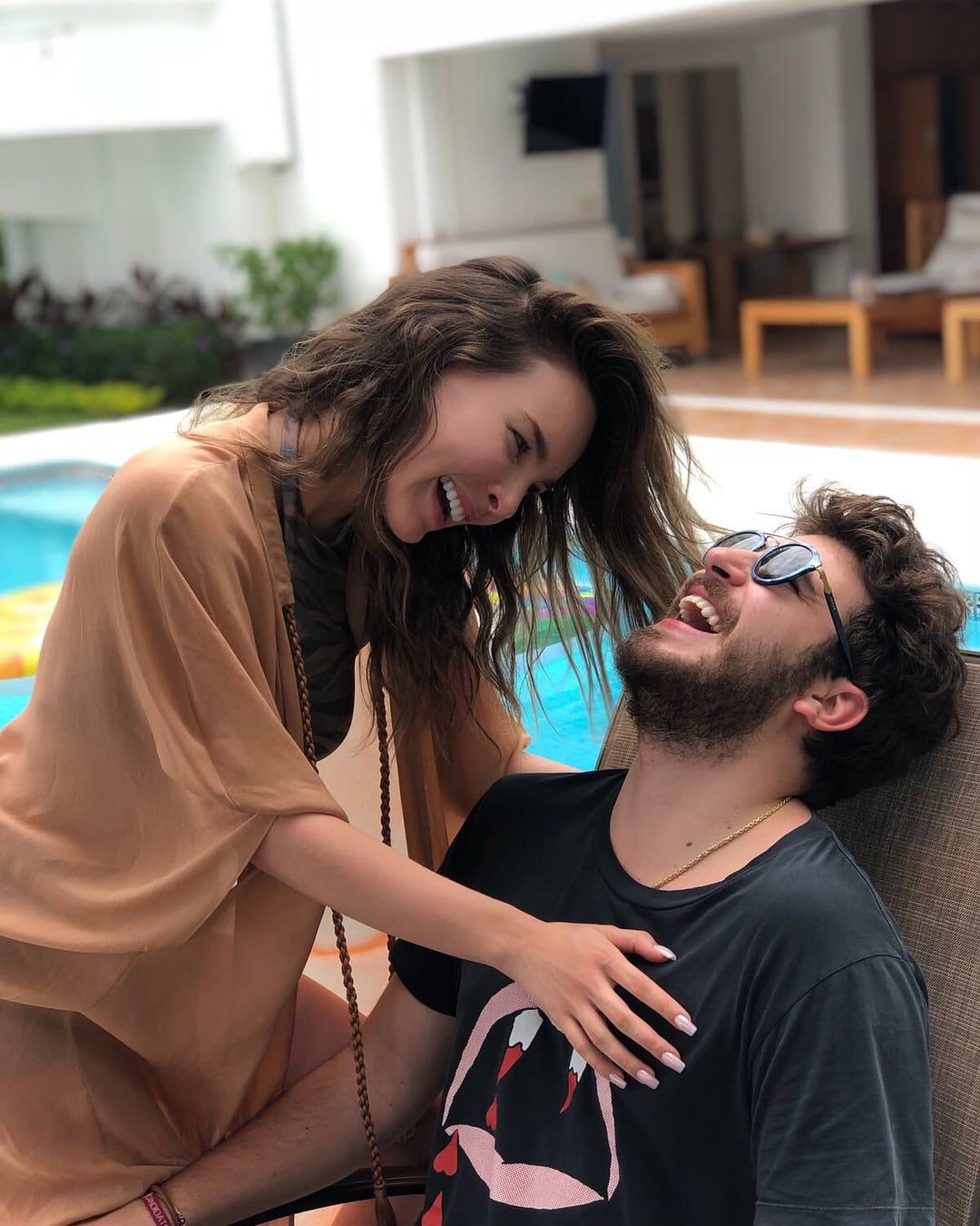 Belinda y su hermano Nacho Peregrín