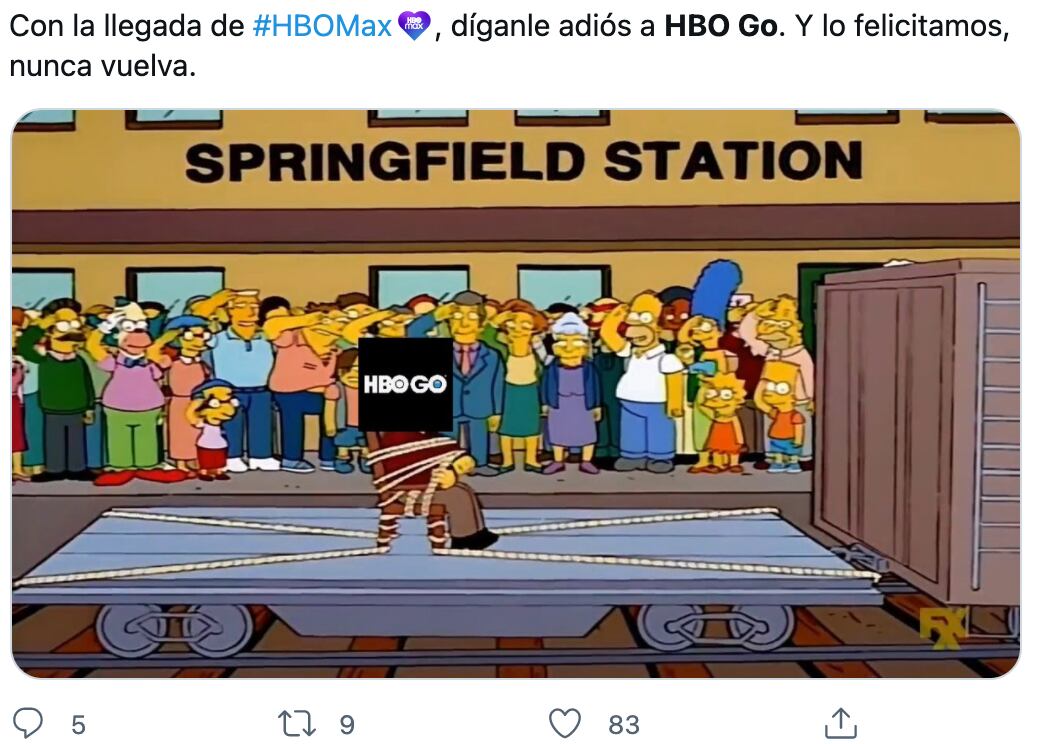 Reacción a la llegada de HBO Max