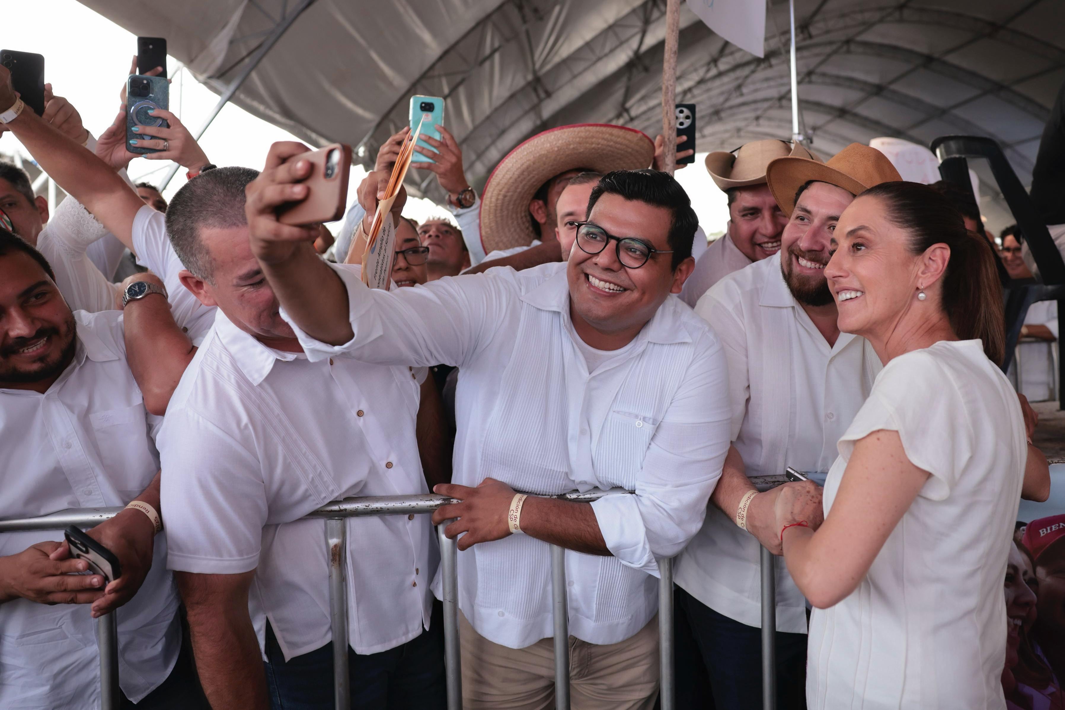 Claudia Sheinbaum encabeza en Tabasco el evento “La Transformación Avanza”
