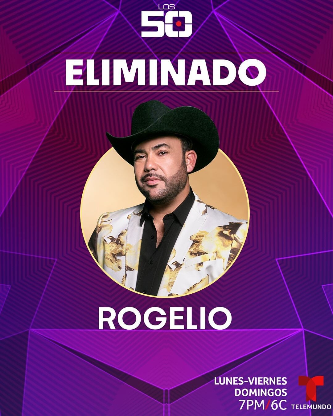 Eliminada Los 50 de Telemundo