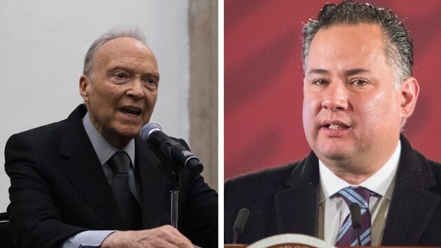 Alejandro Gertz Manero y Santiago Nieto