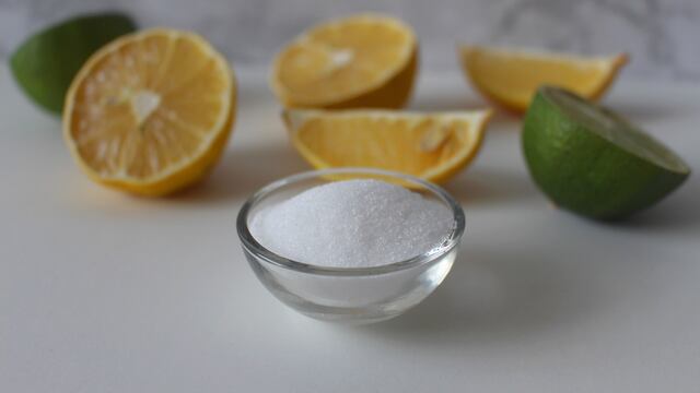 Bicarbonato con limón