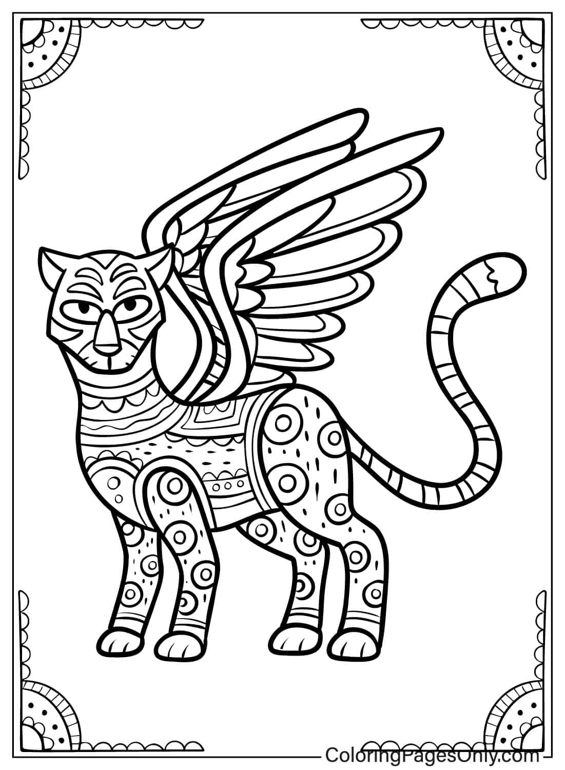 Dibujo de alebrijes