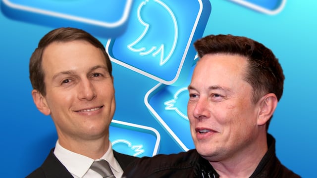 Elon Musk y Jared Kushner