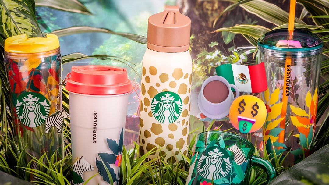 Starbucks Safari: Precio de la colección de termos y tazas que llegó a México