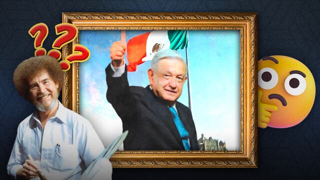 Retrato presidencial de AMLO