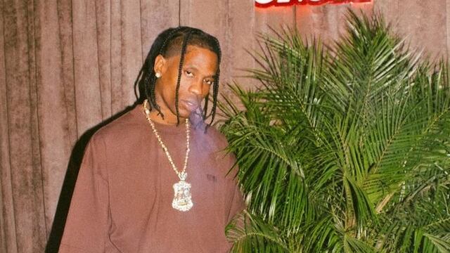 Travis Scott, rapero.