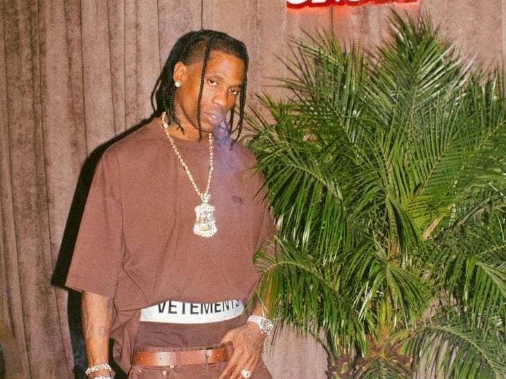 Travis Scott, rapero.