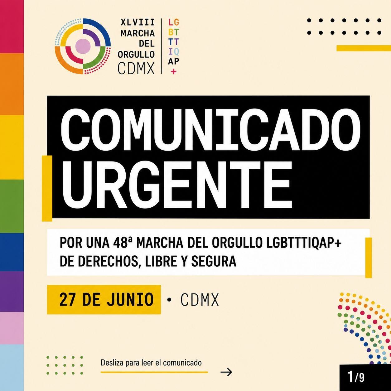 Marcha LGBT exige a CDMX respetar su ruta durante el Mundial 2026