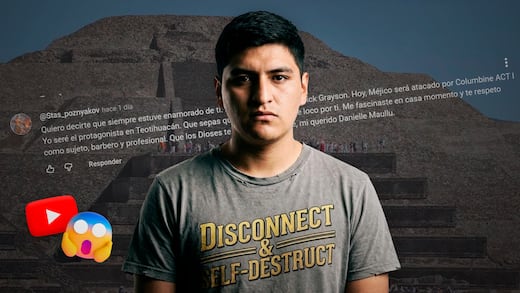 Julio César Jasso habló en YouTube sobre ser protagonista en Teotihuacán
