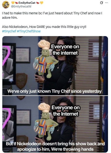Memes de The Tiny Chef Show