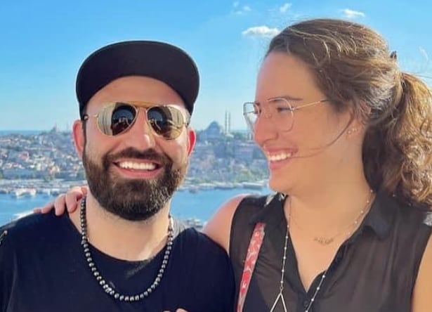 Slobotzky  y su esposa Charín Ruiz