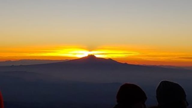 La "montaña fantasma".