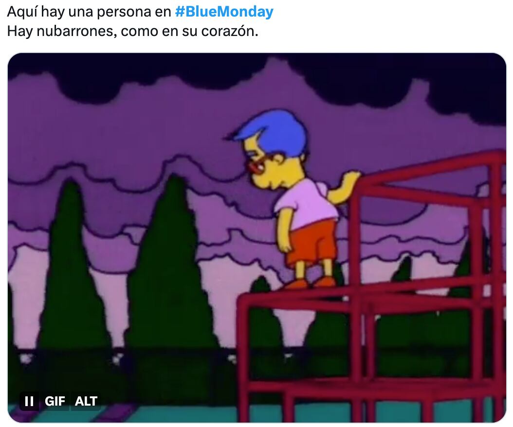 Este 15 de enero es el Blue Monday y ya desató los mejores memes